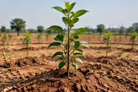 Native saplings