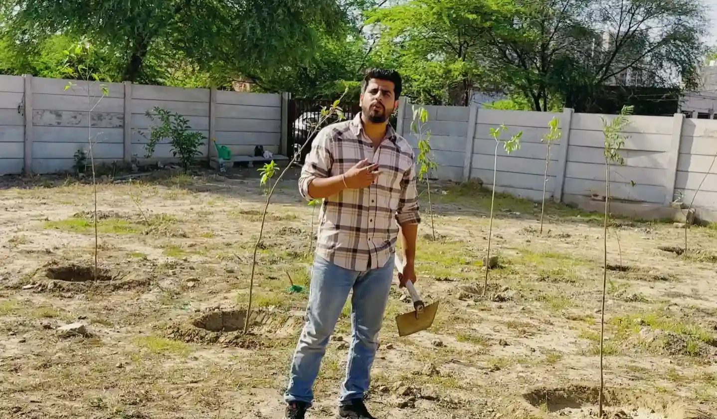 Mini Forest Development at Panchayat Mandir